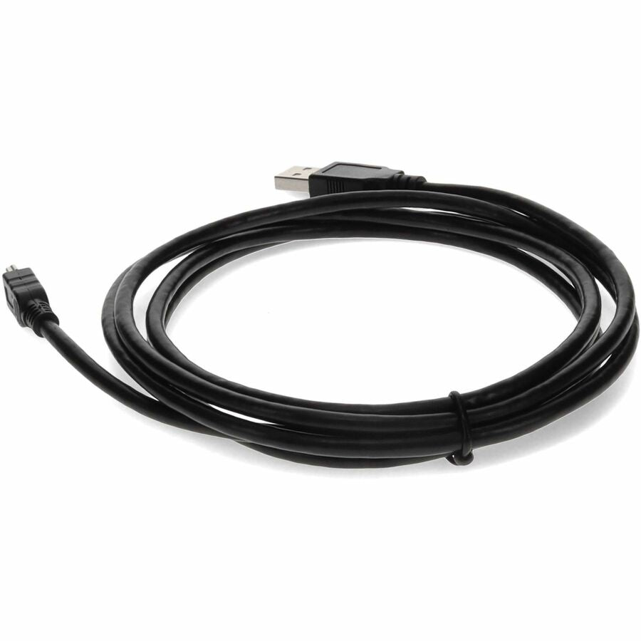 AddOn 6ft USB 2.0 (A) Male to Mini-USB 2.0 (B) Male Black Cable