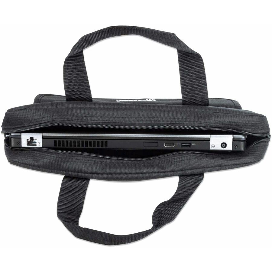 Manhattan London 439909 Carrying Case (Briefcase) for 17.3" Notebook, Accessories - Black