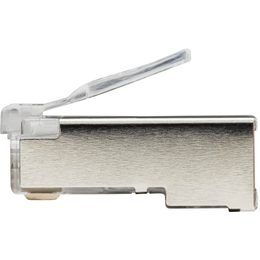 Eaton Tripp Lite Series Cat6 RJ45 Pass-Through FTP Modular Plug, 50 Pack, TAA