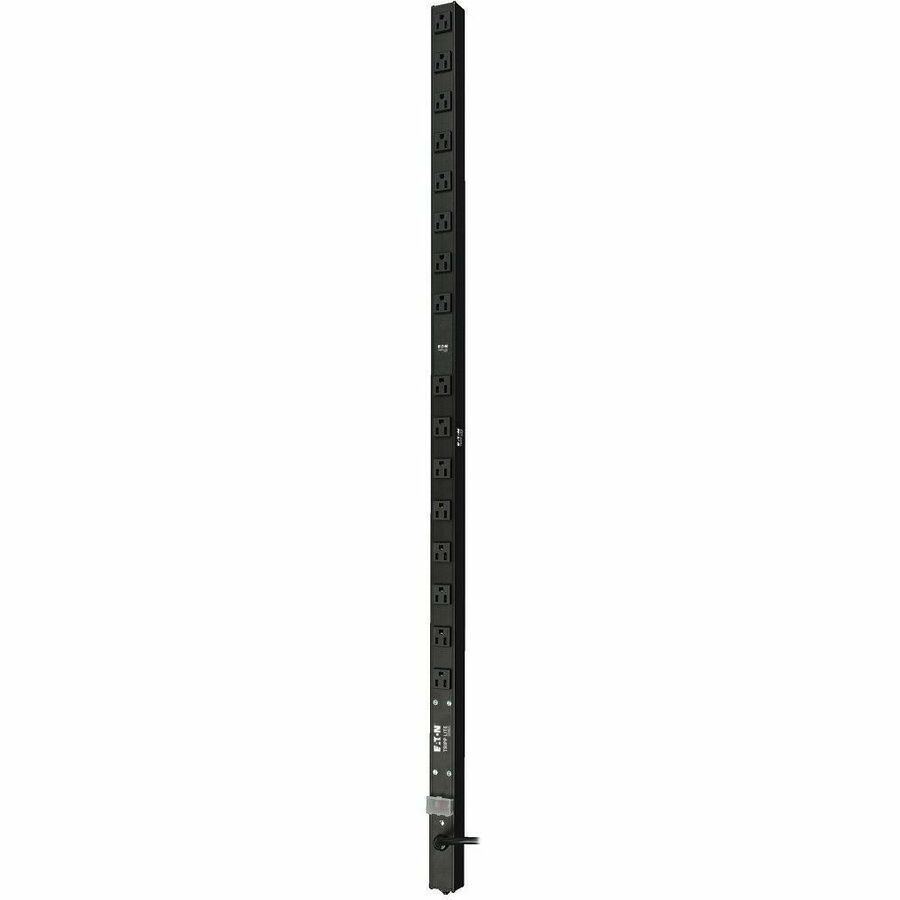 Eaton Tripp Lite Series 1.4kW 120V Single-Phase Basic PDU - 16 NEMA 5-15R Outlets, 5-15P Input, 15 ft. Cord, 48 in. 0U Rack