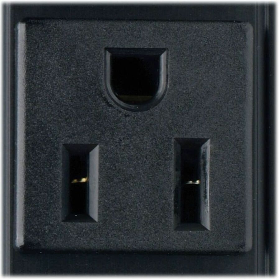 Eaton Tripp Lite Series 1.4kW 120V Single-Phase Basic PDU - 16 NEMA 5-15R Outlets, 5-15P Input, 15 ft. Cord, 48 in. 0U Rack