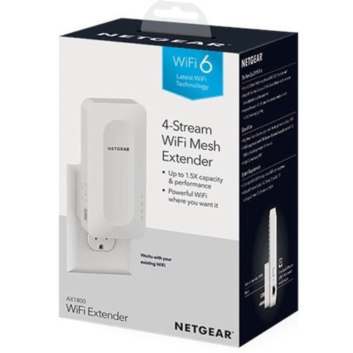 Netgear EAX15 802.11ax 1.76 Gbit/s Wireless Range Extender
