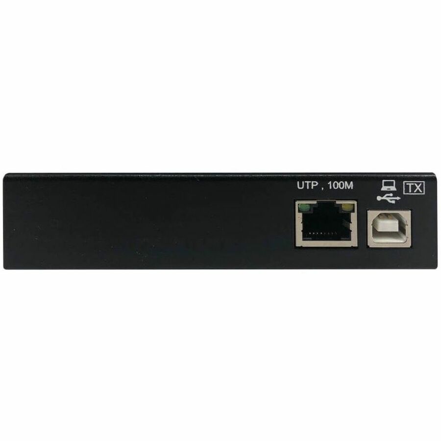 Eaton Tripp Lite Series 1-Port Industrial USB over Cat6 Extender, ESD Protection, PoC - USB 2.0, Mountable, 330 ft., TAA