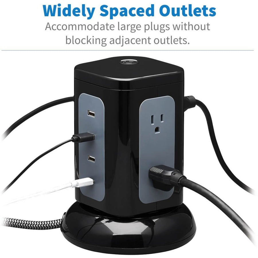 SURGE PROTECTOR TOWER 6OUTLET