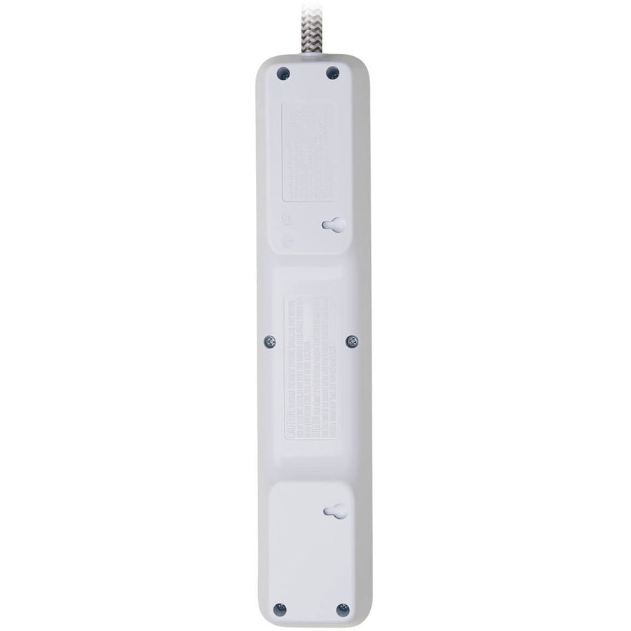 Eaton Tripp Lite Series 7-Outlet Surge Protector - 6 on strip/1 in detachable plug, 2 USB Ports (2.4A Shared), Detachable Charger Plug, 6 ft. Cord, 5-15P Plug, 900 Joules, White
