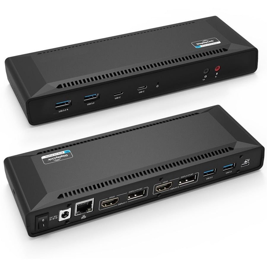 4XEM USB-C Dual 4K with Power Delivery Universal Docking Station