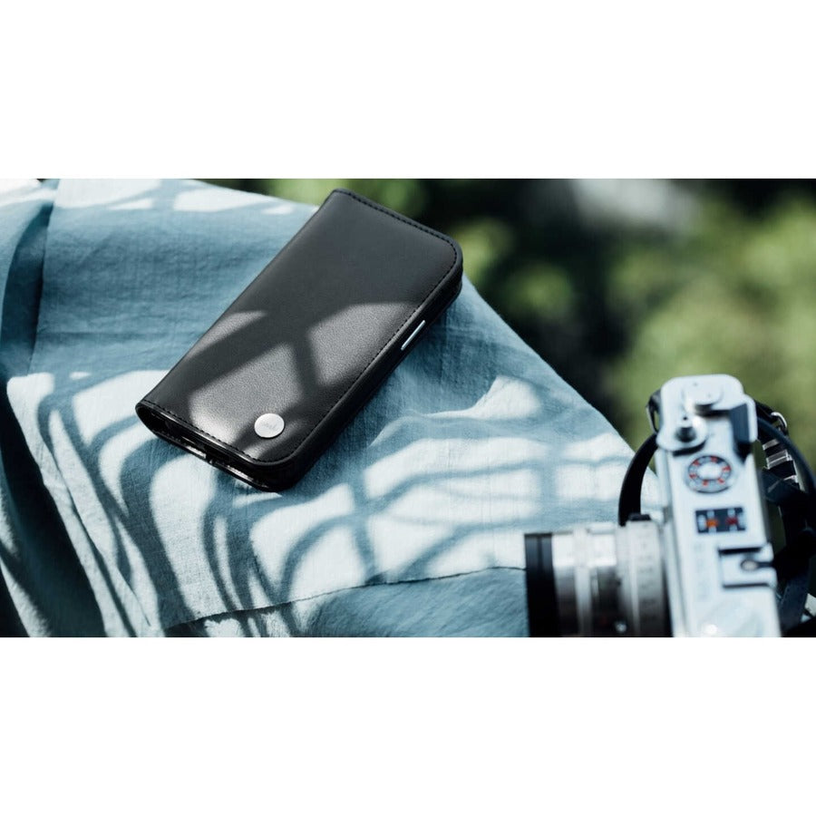 Moshi Overture Carrying Case (Wallet) Apple iPhone 12 Pro Max Smartphone - Jet Black