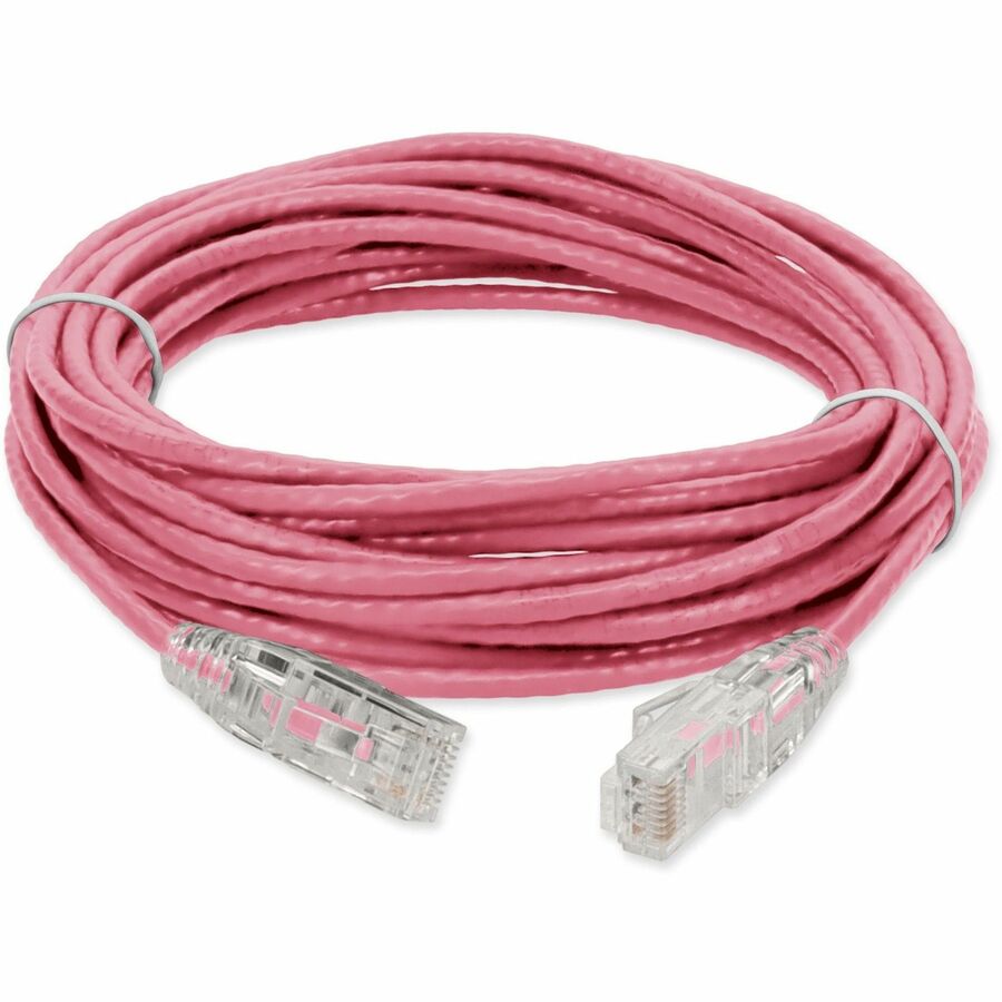 40FT PINK CAT6 SLIM UTP PVC