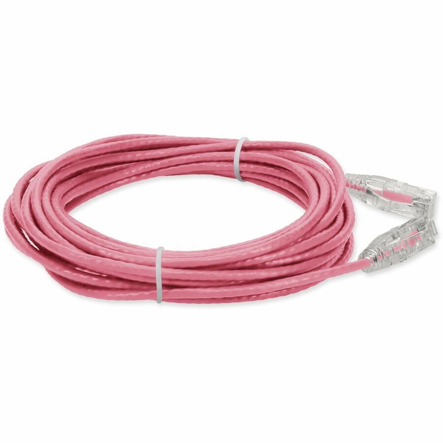 40FT PINK CAT6 SLIM UTP PVC