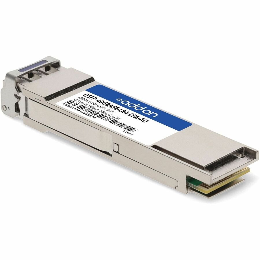 AddOn Cisco and Palo Alto Networks Compatible TAA Compliant 40GBase-LR4 QSFP+ Transceiver (SMF, 1270nm to 1330nm, 10km, LC, DOM)