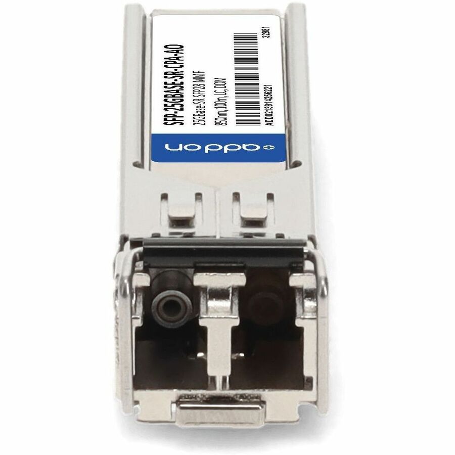 AddOn Cisco and Palo Alto Networks Compatible TAA Compliant 25GBase-SR SFP28 Transceiver (MMF, 850nm, 100m, LC, DOM)