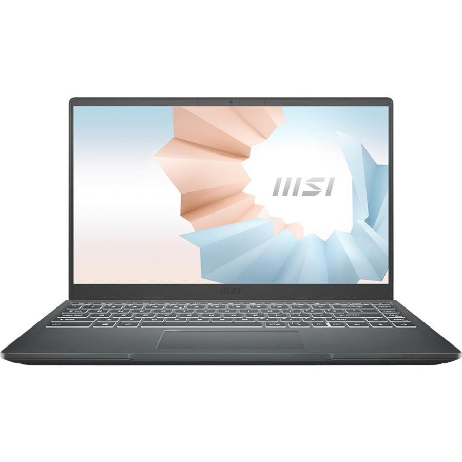 MSI Modern 14208 14" Ultrabook Laptop Intel Core i3-1115G4 8GB 512GB SSD Win10 Carbon Gray