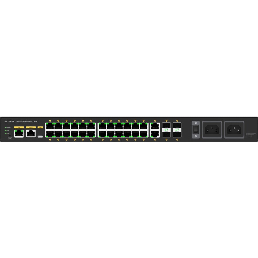 Netgear M4250-26G4F-PoE++ AV Line Managed Switch