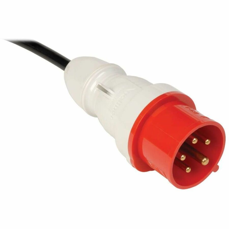 Eaton Tripp Lite Series 11.5kW 3-Phase Basic PDU - 45 208-240V Outlets (36 C13, 9 C19), IEC 309 16/20A Red 360-415V Input, 6 ft. Cord, 70 in. 0U