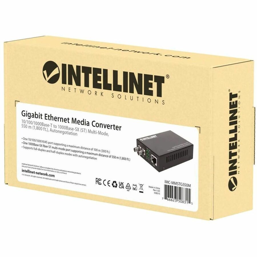 Intellinet Gigabit Ethernet Media Converter