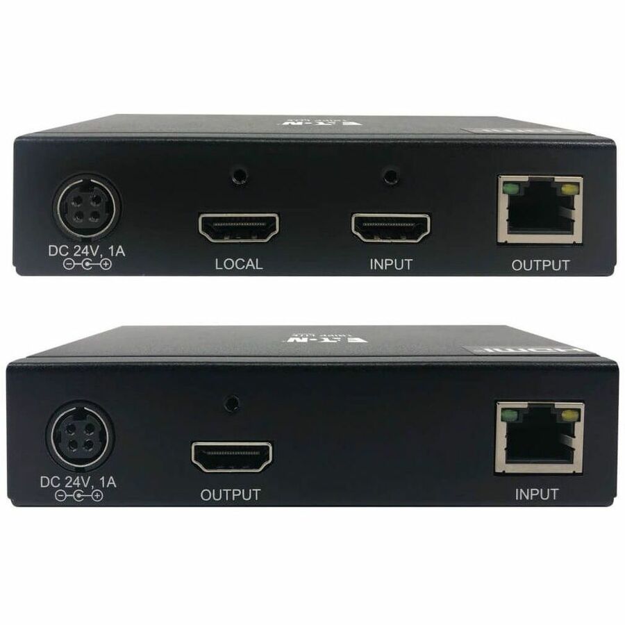 Eaton Tripp Lite Series HDMI over Cat6 Extender Kit, KVM Support, 4K 60Hz, 4:4:4, USB/IR, PoC, HDR, HDCP 2.2, 230 ft., TAA
