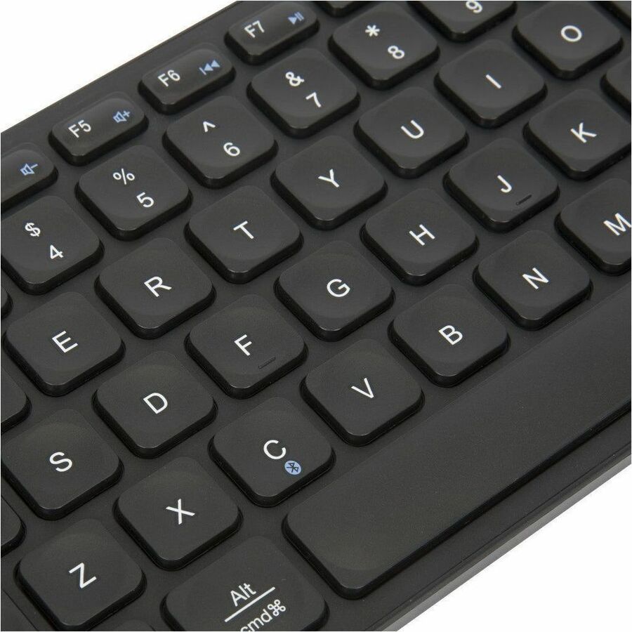 Targus Compact Multi-Device Bluetooth Antimicrobial Keyboard, Black