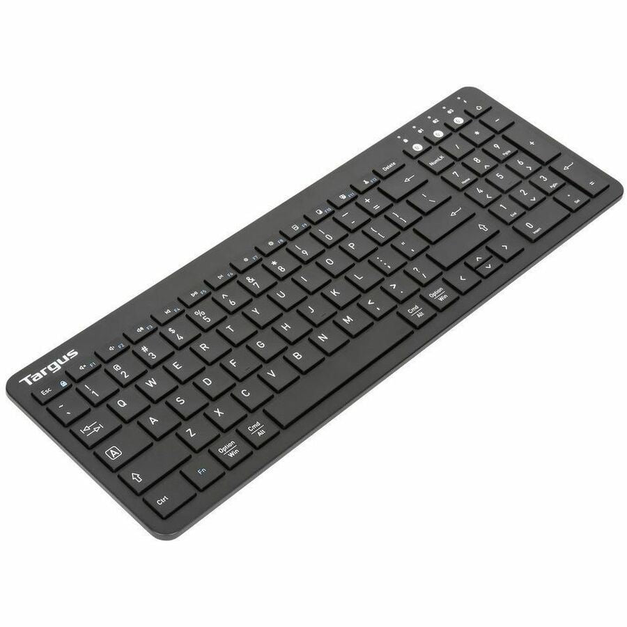 Targus Midsize Multi-Device Bluetooth Antimicrobial Keyboard, Black