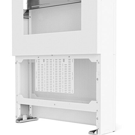 Chief Impact 43" Portrait Floor Standing Kiosk - White