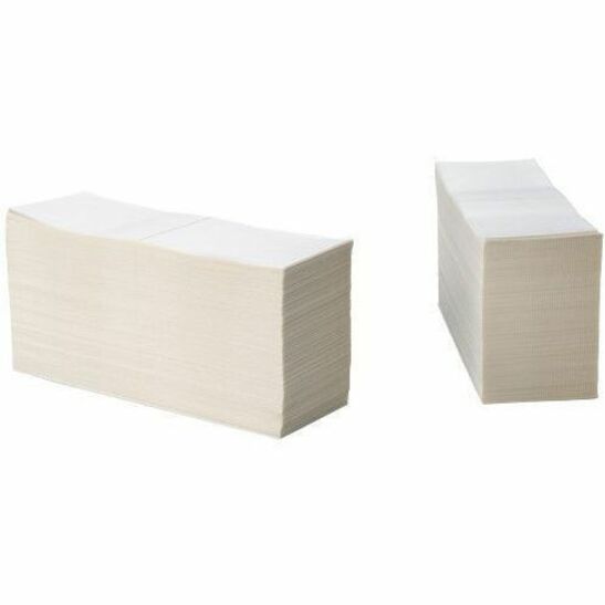 Brother 4in x 6in White Premium Direct Thermal Paper Labels, Die-Cut Fanfold