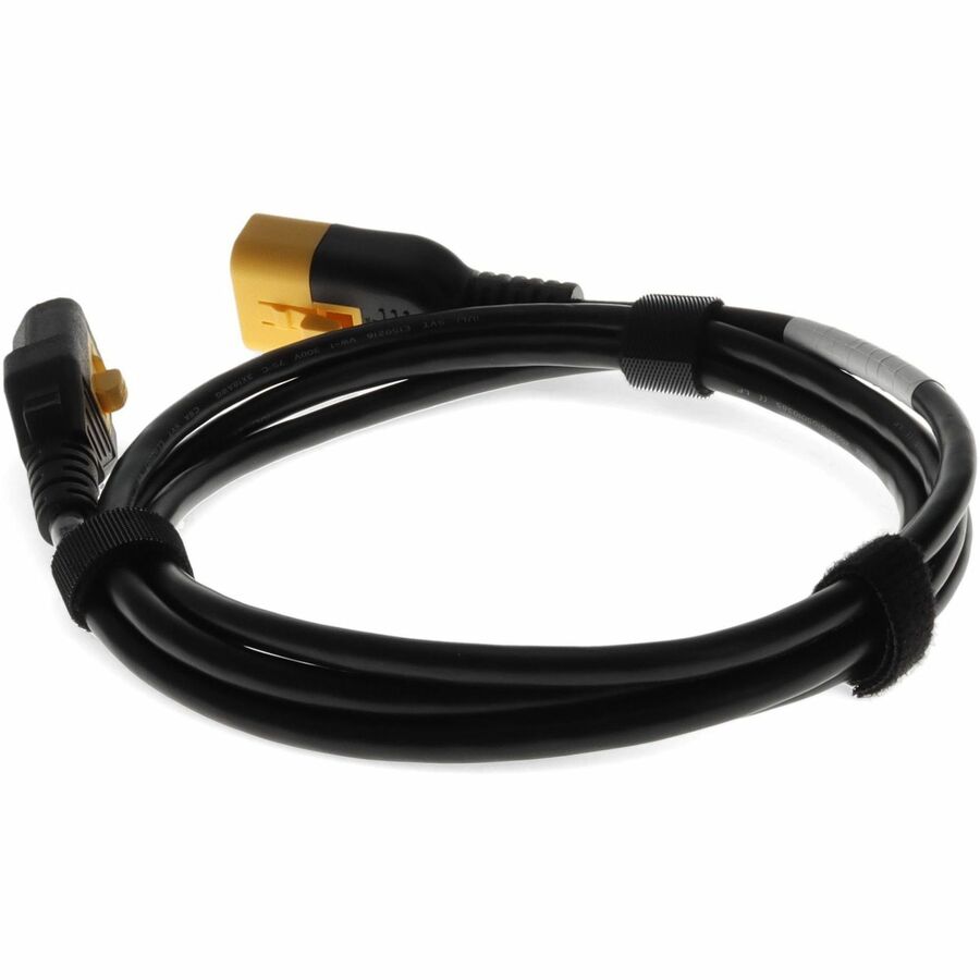 AddOn 6ft C13 (Locking) Female to C14 (Locking) Male 18AWG Black 100-250V Power Cable