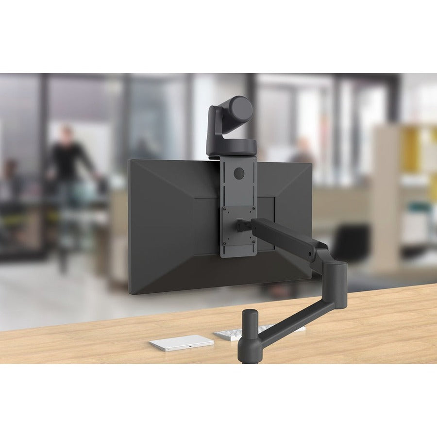 Heckler Design Mounting Shelf for Camera, Light, Microphone, Display Screen, Mounting Arm - Black