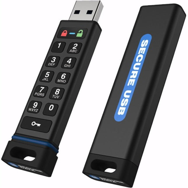 SecureDrive Hardware-Encrypted USB Flash Drive with Keypad