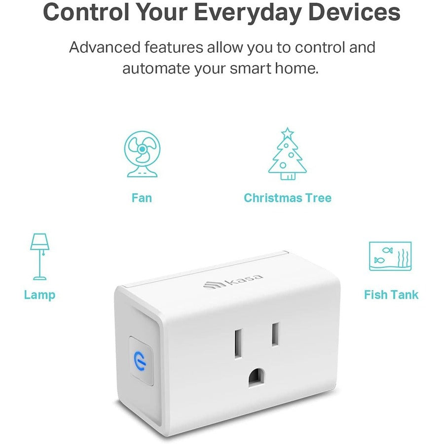 TP-Link Kasa Smart EP10 - Kasa Smart Plug Ultra Mini 15A - 1-pack