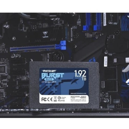 Patriot Memory Burst Elite 1.92 TB Solid State Drive - 2.5" Internal - SATA (SATA/600)