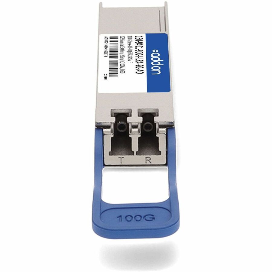 AddOn Ciena 160-9401-900-I-LR4-20 Compatible TAA 100GBase-LR4 QSFP28 Transceiver (SMF, 1310nm, LC, 20km, DOM, -40 to 85C)
