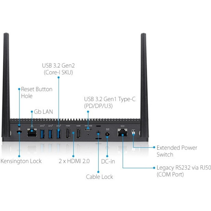 Asus Chromebox CHROMEBOX4-F7070U Desktop Computer - Intel Core i7 10th Gen i7-10510U - 16 GB - 256 GB SSD - Gun Metal