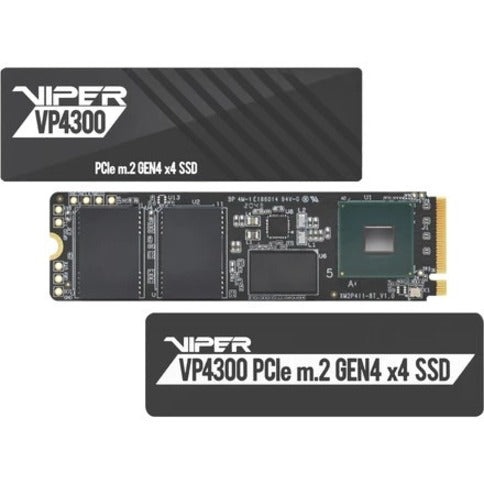 Patriot Memory Viper VP4300 1 TB Solid State Drive - M.2 2280 Internal - PCI Express NVMe (PCI Express NVMe 4.0 x4)