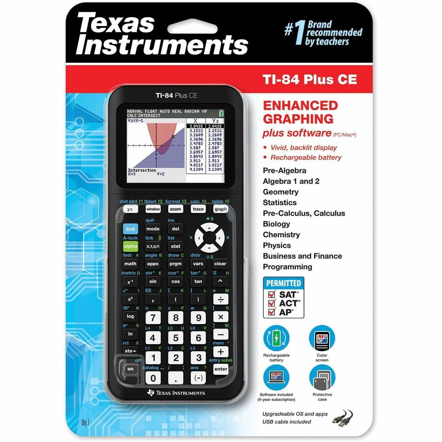 Texas Instruments TI-84 Plus CE Graphing Calculator