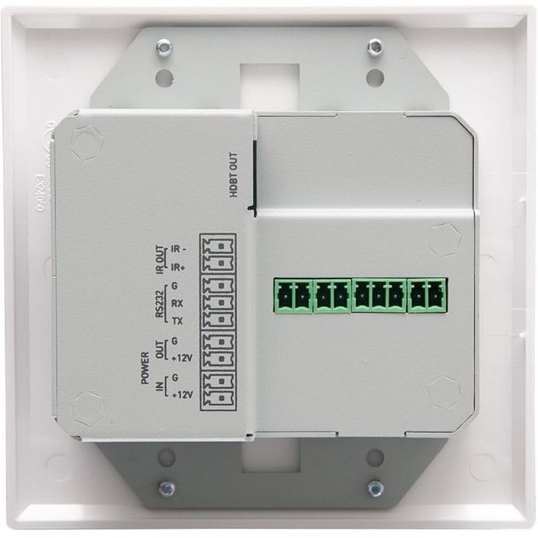 C2G HDBaseT HDMI Extender + VGA, 3.5mm, RS232 and IR over Cat - Dual Gang HDMI Wall Plate Transmitter - 4K 60Hz