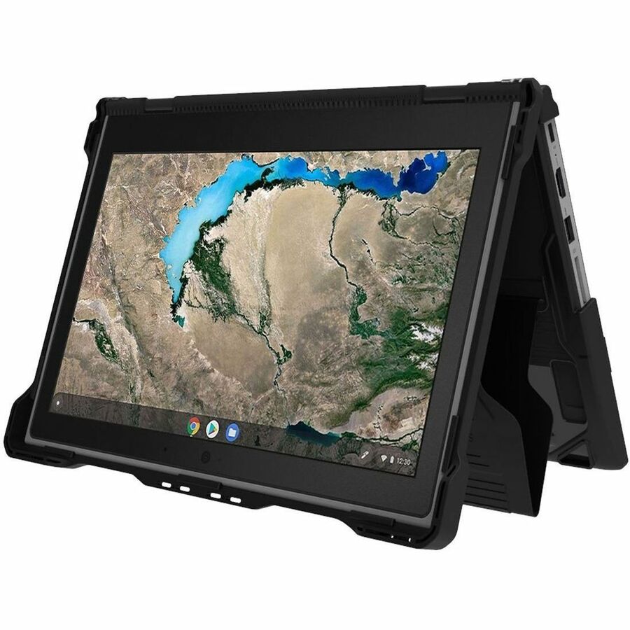 Extreme Shell-S for Lenovo 300e G2 2:1 Yoga Chromebook 11" (Fit for Intel/AMD/MTK) (Black/Clear)