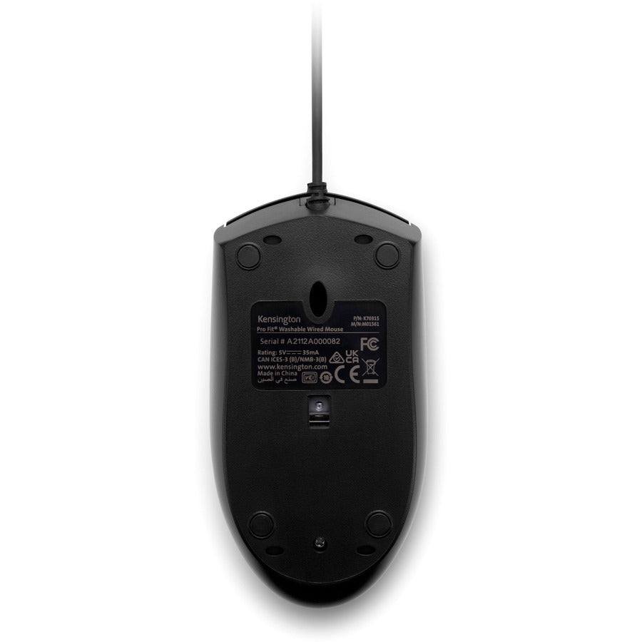 Kensington Pro Fit Wired Washable Mouse