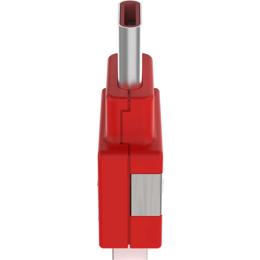 Panduit Smartkeeper USB Type C Blockout Device, Red