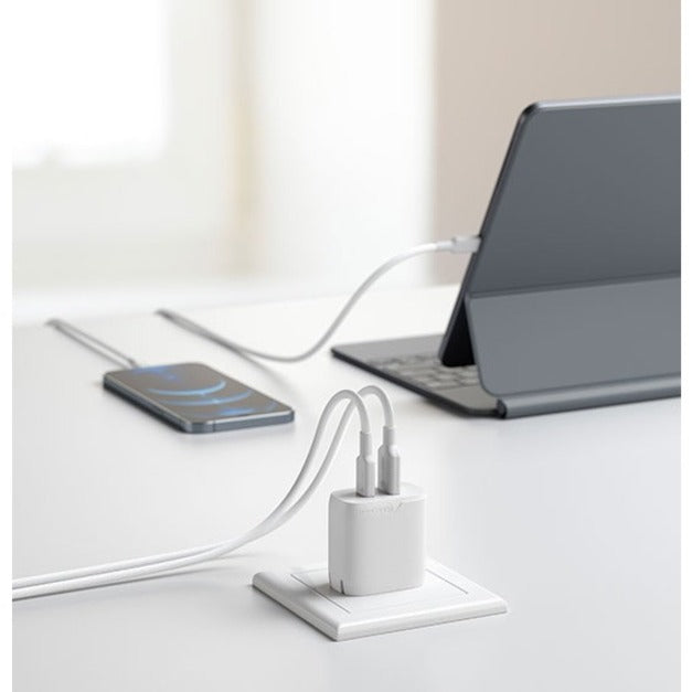 Alogic 2X32 Rapid Power 2 Port 32W USB-C GaN Wall Charger