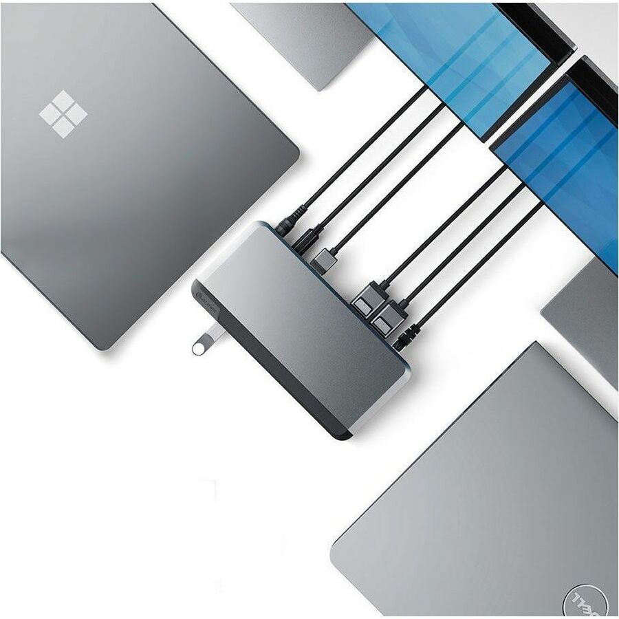 Alogic MX2 USB-C Dual Display DP Alt. Mode Docking Station - With 65W Power Delivery