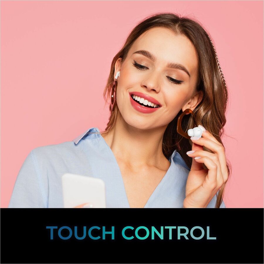 Adesso Xtream T2 Bluetooth Wireless Earbuds with ANC and Built-in Microphone