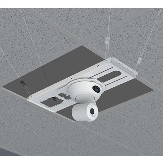 Chief Speed-Connect Universal Above Tile Suspended Ceiling Camera Mount Kit - White