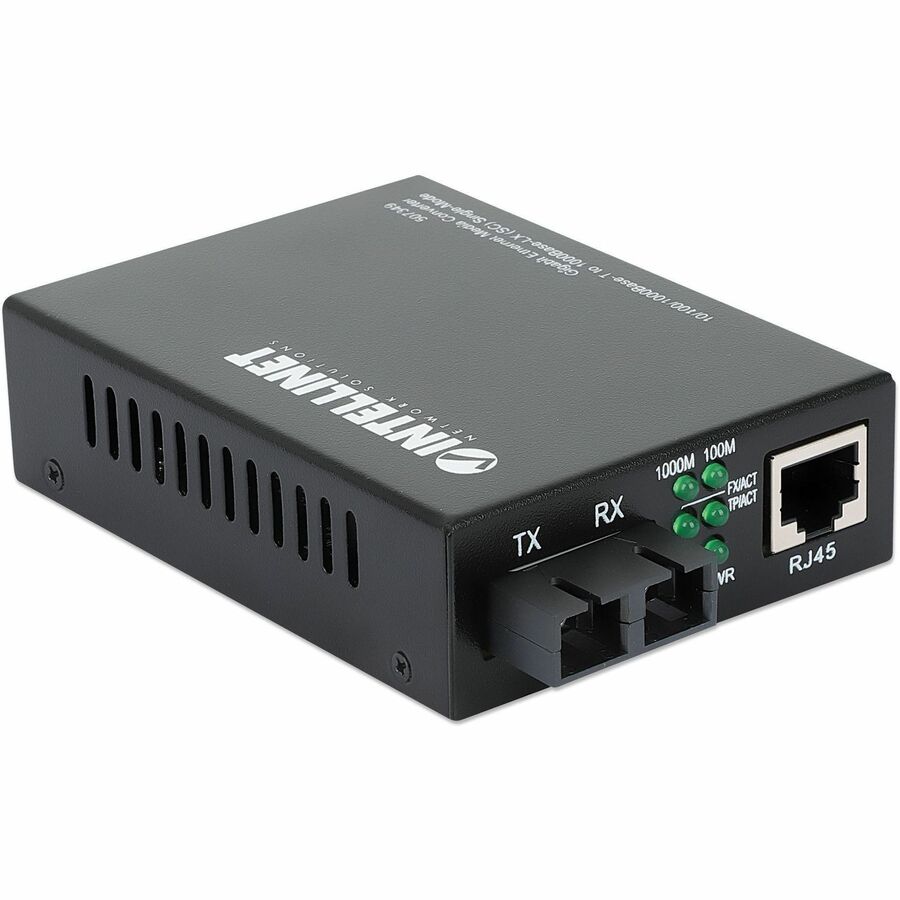 Intellinet Gigabit Ethernet Single-Mode Media Converter