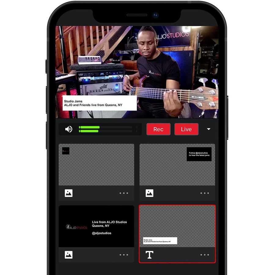 Mevo Start Webcam - 12 Megapixel - Black - USB Type C - 3 Pack(s)