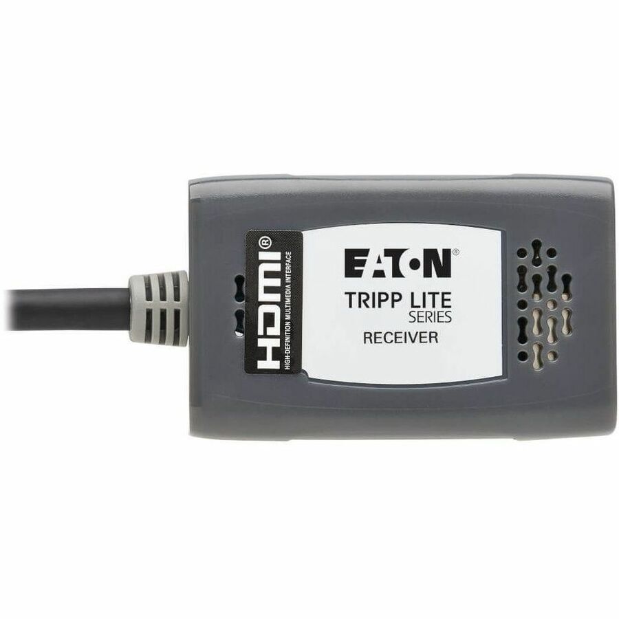 Eaton Tripp Lite Series 1-Port HDMI over Cat6 Receiver, Pigtail - 4K 60 Hz, HDR, 4:4:4, PoC, HDCP 2.2, 230 ft. (70.1 m), TAA