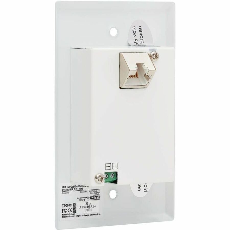 HDMI OVER CAT6 RECEIVER 2PORT