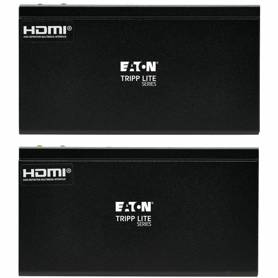 Eaton Tripp Lite Series 2-Port HDMI over Cat6 Extender Kit, Transmitter/Receiver - 4K 60 Hz, HDR, 4:4:4, PoC, 230 ft. (70.1 m), TAA