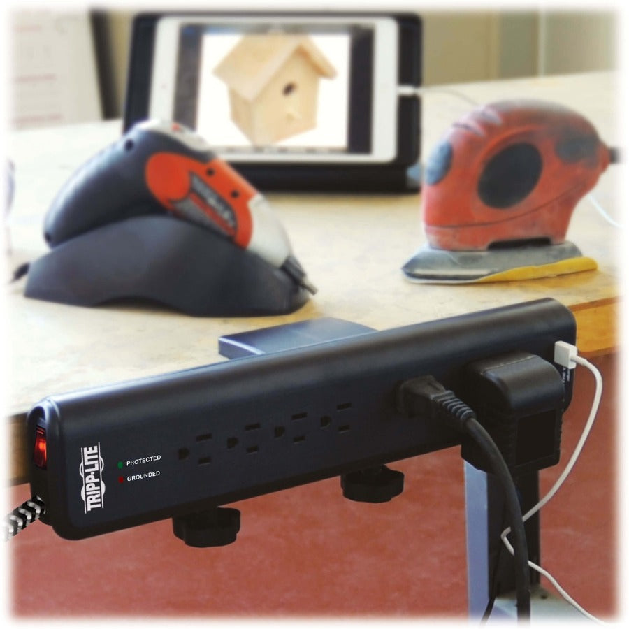 SAFE-IT SURGE PROTECTOR 6OUTLET