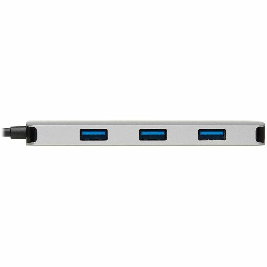 Eaton Tripp Lite Series USB-C Dock, Dual Display - 4K 60 Hz HDMI, USB 3.x (5Gbps) Hub Ports, Memory Card, 100W PD Charging, Gray