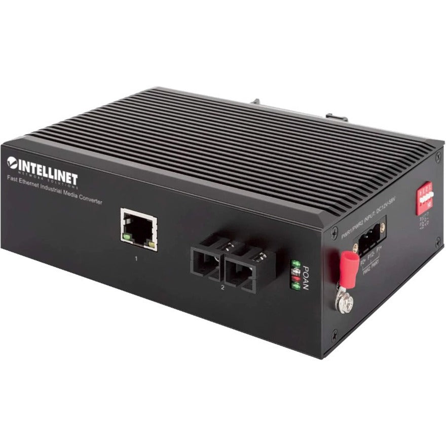 Intellinet Industrial Fast Ethernet Media Converter