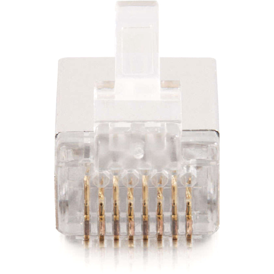RJ45 STP CAT5 MOD PLUG RND